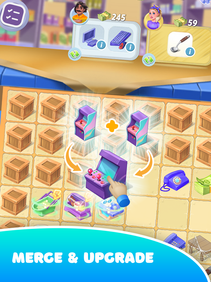 Merge Bosses Shoping Center