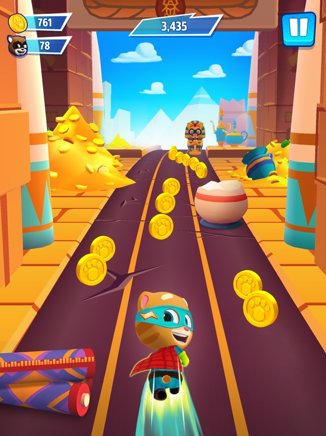 Talking Tom Hero Dash abre pré-registro para Android e iOS