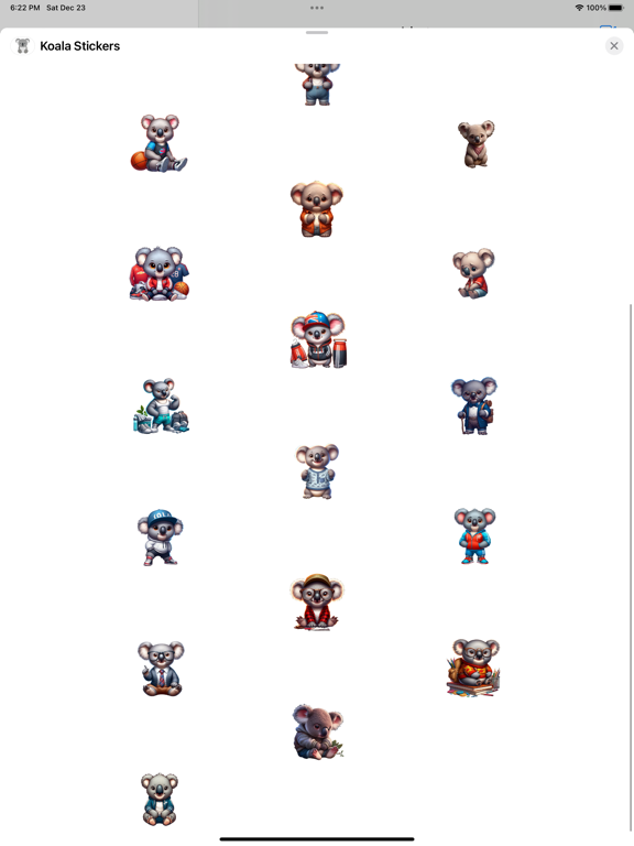 Screenshot #5 pour Koala Stickers