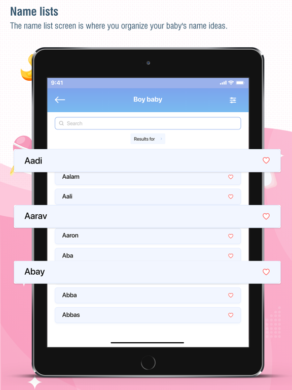 Screenshot #6 pour Baby Names Zone