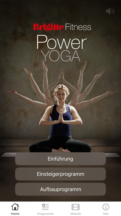 Brigitte Fitness Power Yoga Screenshot