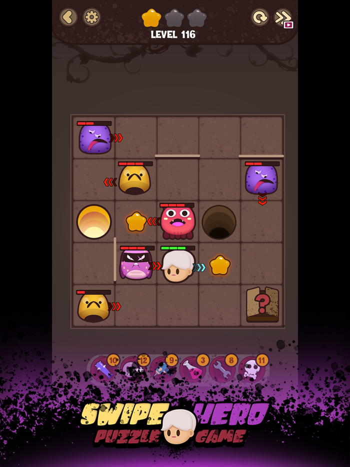 Swipe Hero - puzzle game