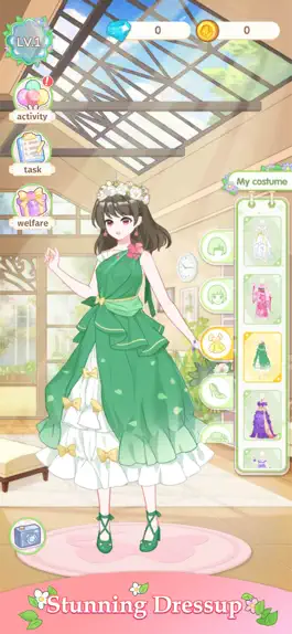 Game screenshot Vlinder Garden Dress Princess apk