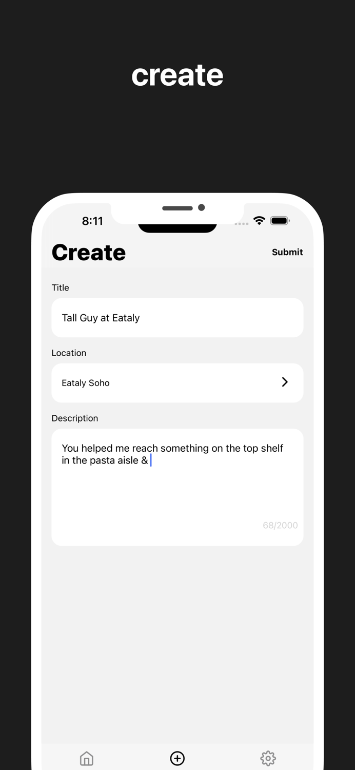 Winkd Missed Connections