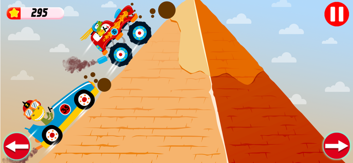 Dinosaur Trucks Ride Car Games