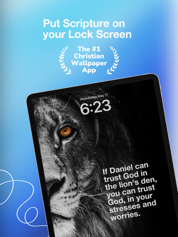 Bible Lock Screens + Devos