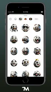 soccer faces stickers iphone screenshot 2