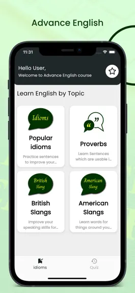 Game screenshot Advanced - English Dictionary mod apk