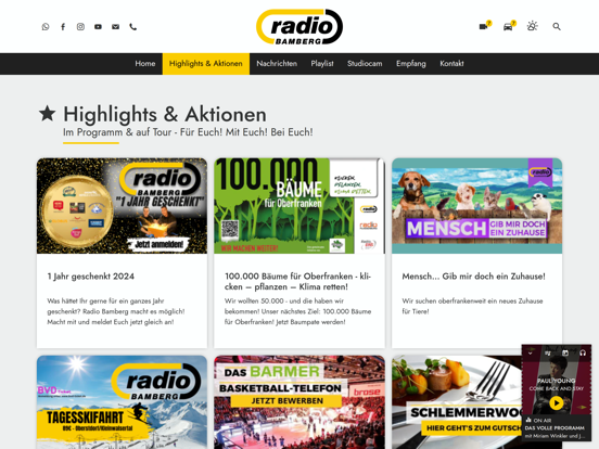 Screenshot #5 pour Radio Bamberg