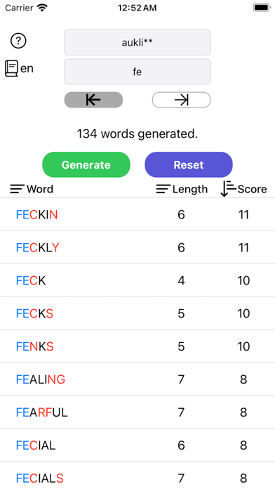 Word Generator: Find & Solve Screenshot