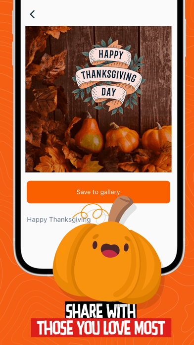 Thanksgiving Card! Screenshot