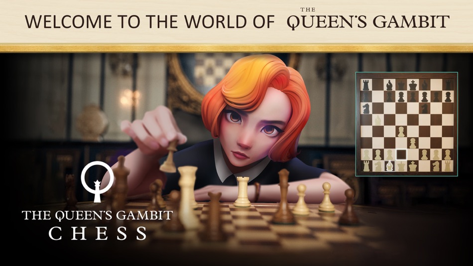 #1. The Queen's Gambit Chess (iOS) От: Netflix, Inc.