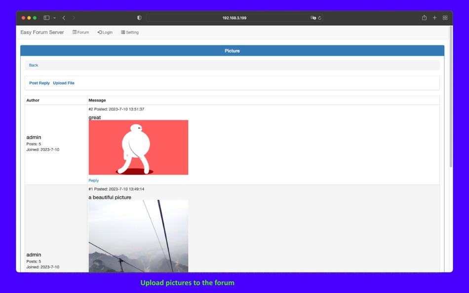 #3. Easy Forum Server (macOS) 由: 静俐 张