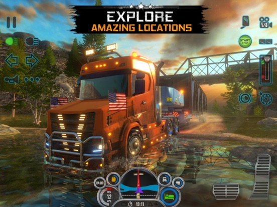 Truck Simulator USA Revolution iPad app afbeelding 2