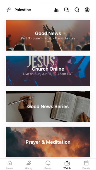 Palestine Baptist Church VA Screenshot