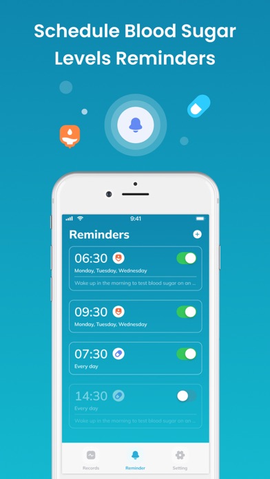 Blood Sugar Tracker: Glucose Screenshot