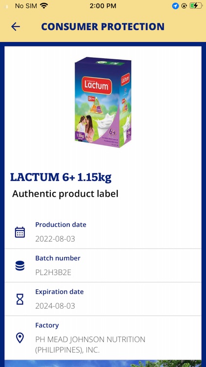 MJN PH Product Authenticator