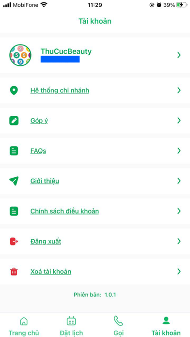 ThuCucBeauty Screenshot