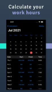 time calculator⁺ iphone screenshot 3