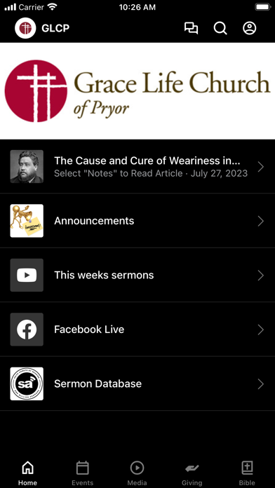 Grace Life Church of Pryor Screenshot