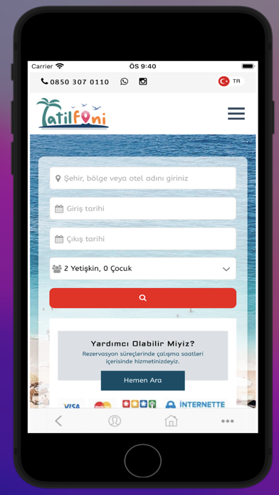 Tatilfoni Screenshot