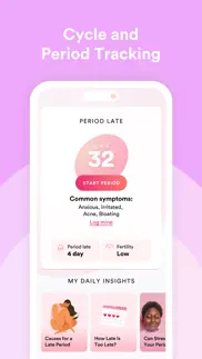 period diary ovulation tracker iphone screenshot 2