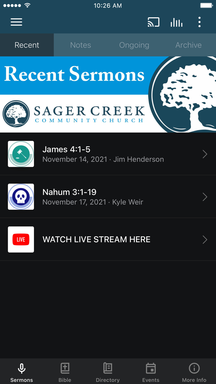 Sager Creek Community Church