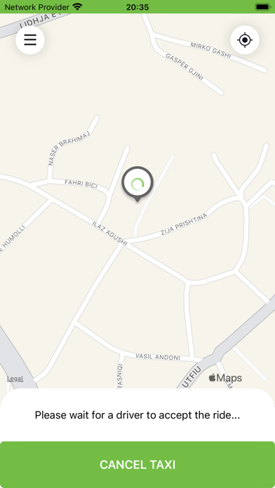Tesla Taxi Kosova Screenshot