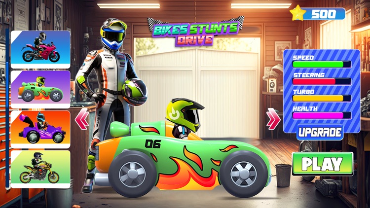 Bikes Stunt Downhills Racing screenshot-7