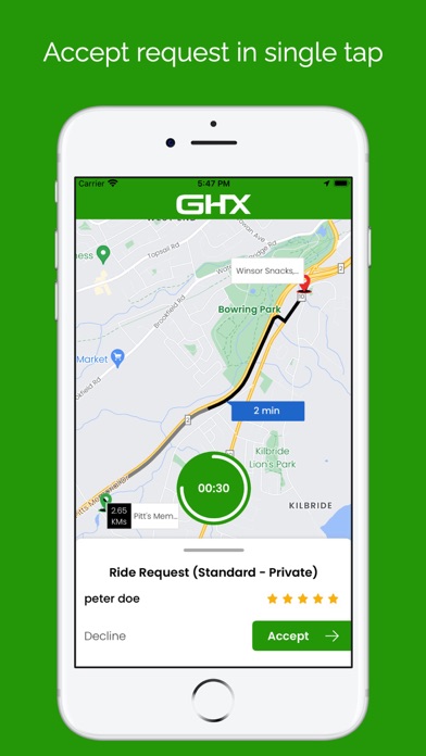 GHX Services Screenshot