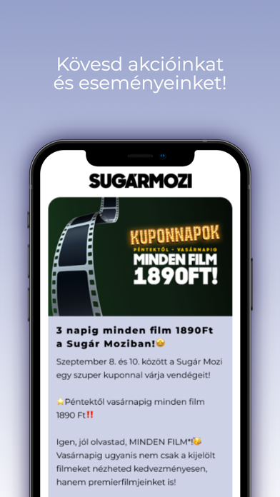 Sugár Mozi Screenshot