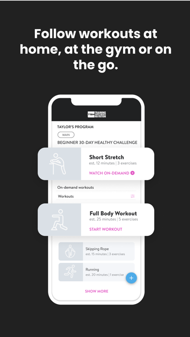 Total Sports Nutrition Screenshot