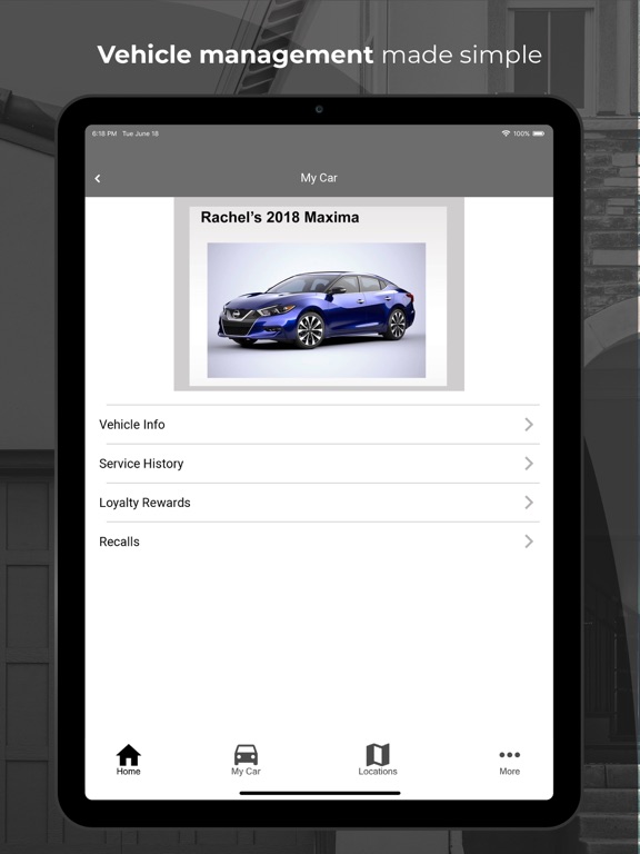 App screenshot