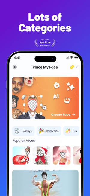 ‎Place My Face ™ Screenshot