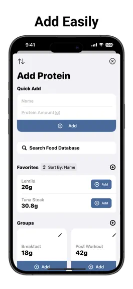Game screenshot Protein Pal: Protein Tracker apk