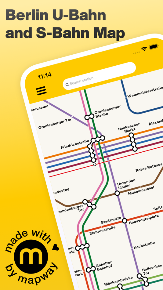 Berlin Subway: S & U-Bahn map - 4.0.4 - (iOS)