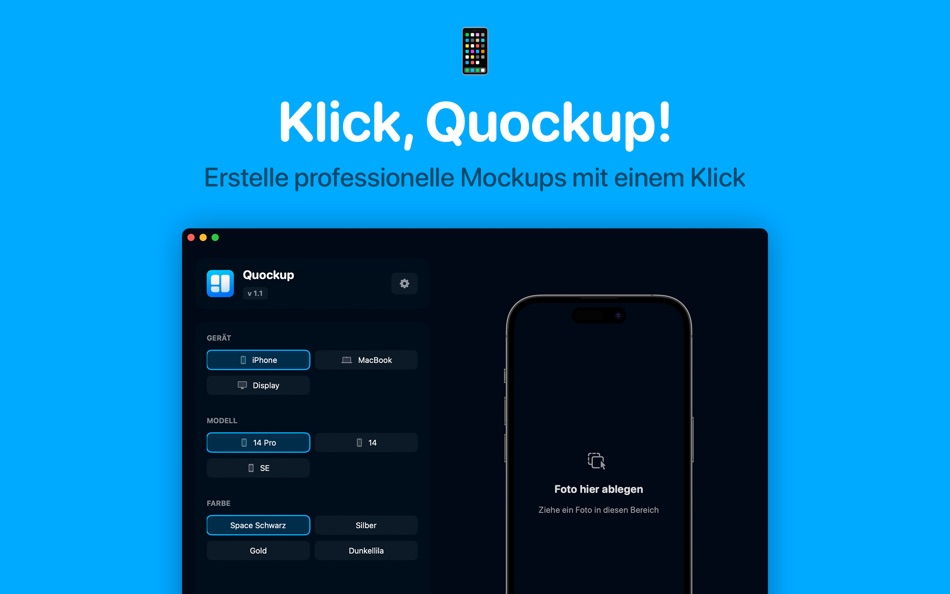 #1. Quockup (macOS) Podle: Nicolas Proske