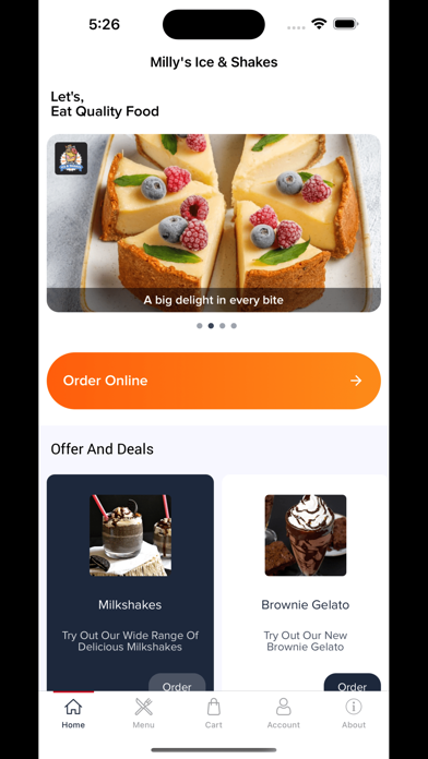 Milly's Ice & Shakes Screenshot