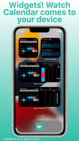 Watch Calendar - Monthly screenshot