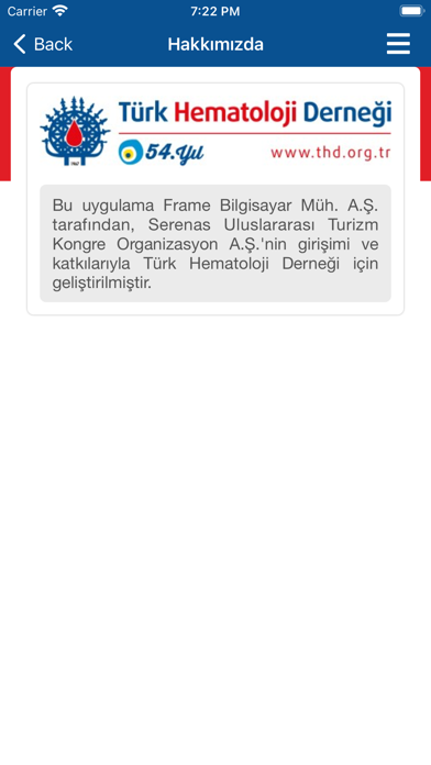 47. Ulusal Hematoloji Kongresi Screenshot