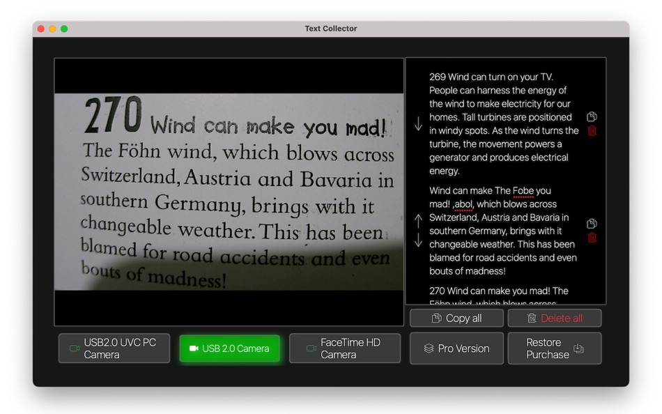 #2. Text Collector (macOS) 由: Taliyo Ltd