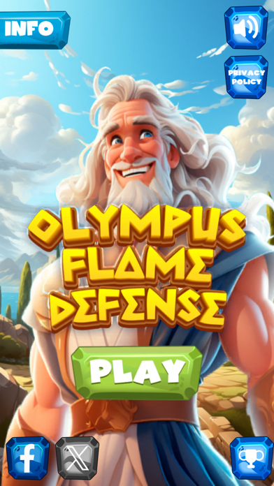 Olympus Flame Defense Screenshot