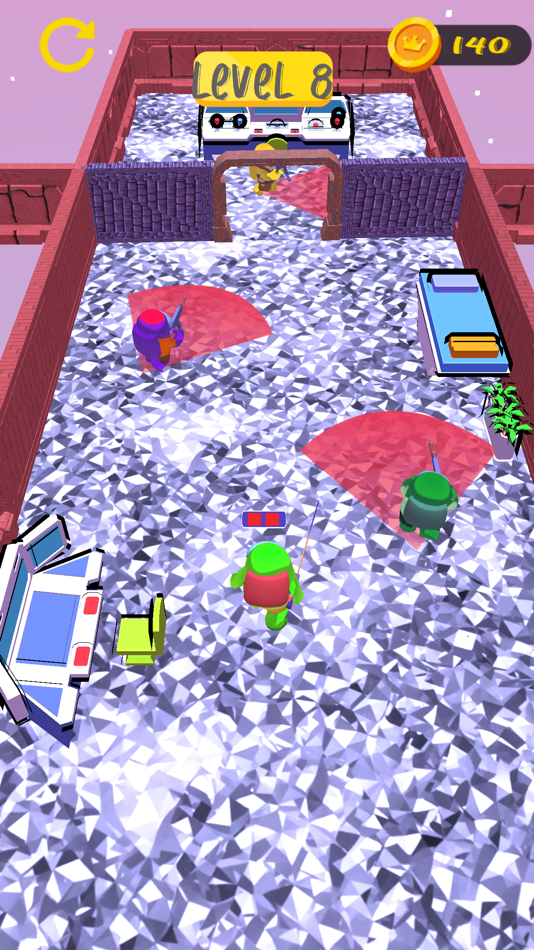 #6. Hunter Imposter: Assassin Game (iOS) 作者: Aziza Rahman