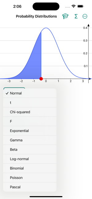 ‎Probability Distribution Screenshot