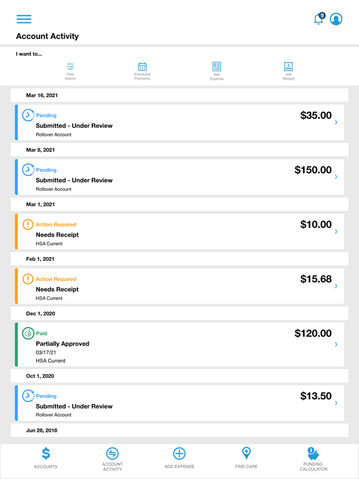 TaxSaver Plan HSA App