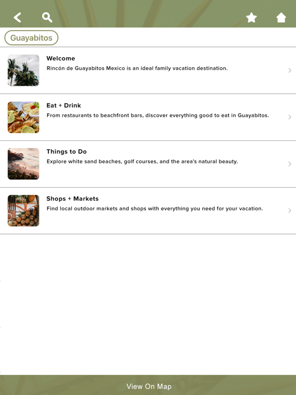 Guayabitos Life iPad screenshot
