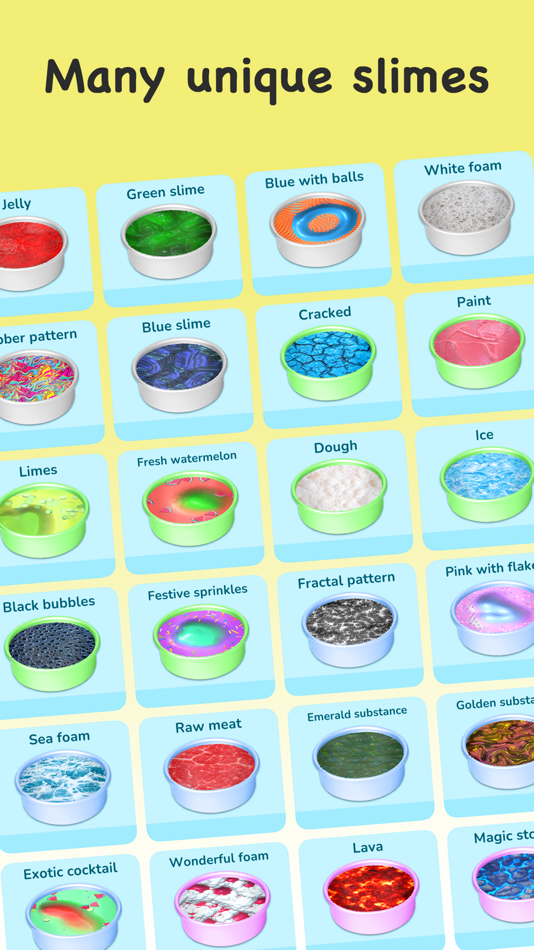 #5. Virtual Slime Simulator Games (iOS) Podle: Denis Klimov