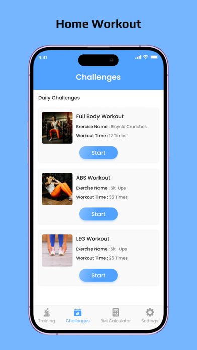 Exercise & Yoga at Home 2025 Screenshot