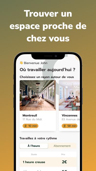 Rayon - Télétravaillez local Screenshot