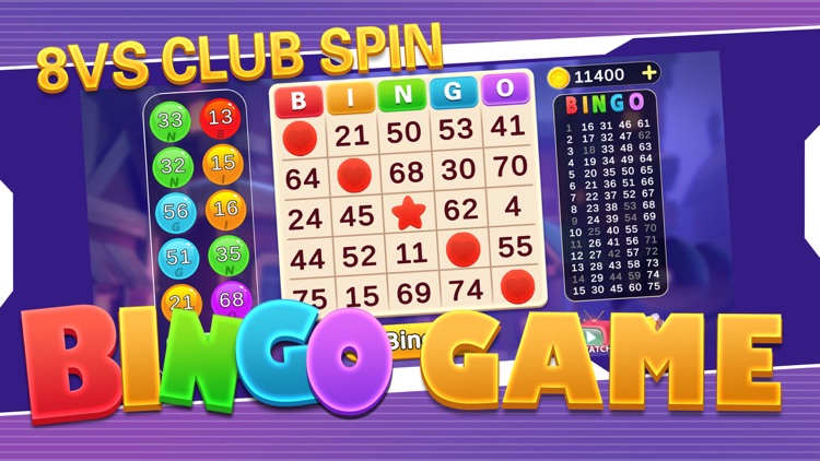 Bingo Game - 8VS Club Spin